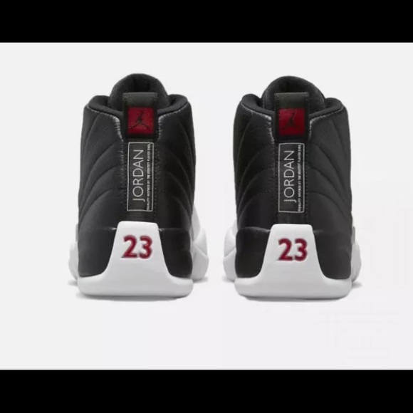 Air Jordan 12 Retro Playoff  2022 GS Size 4.5Y(6W) 153265-006 New In Box - Picture 3 of 6